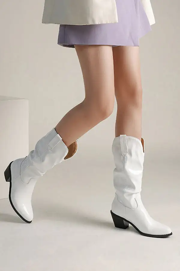 Snake Print Boots
