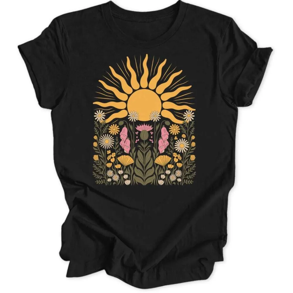 Folky Sun Unisex T-Shirt