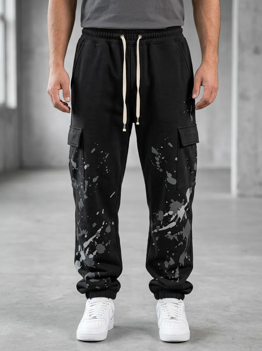 Outdoor Cargo Sweatpants Men's Cargo Joggers