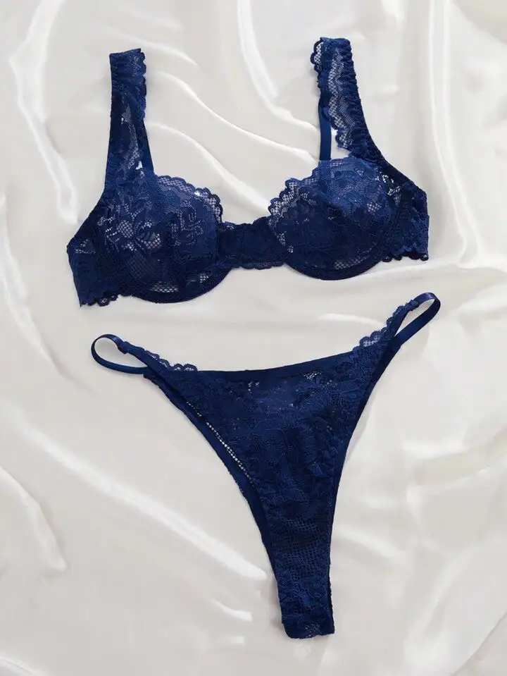 Modern Mesh Lingerie Set