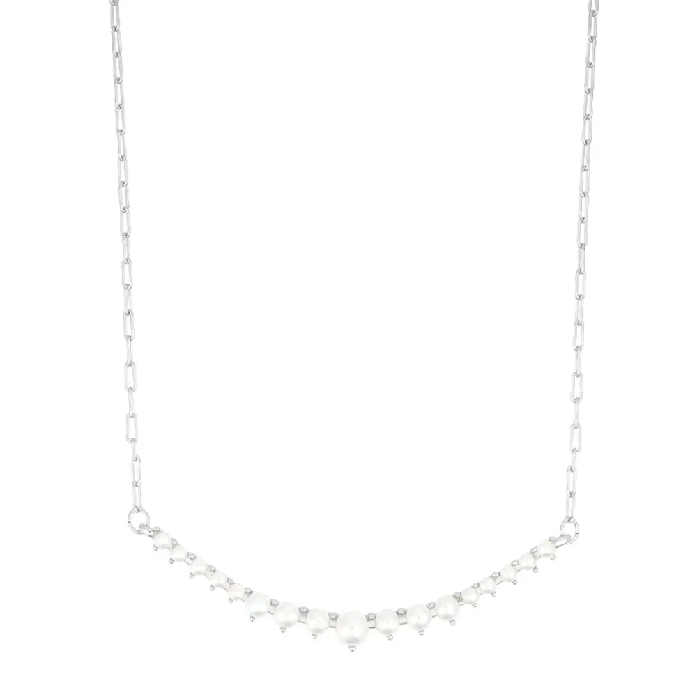 Pearl Bar Necklace