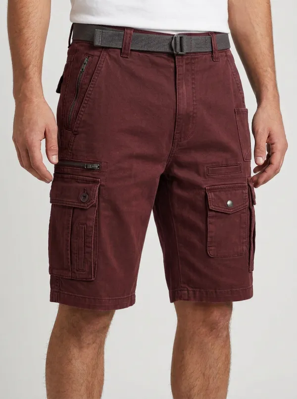 Men's Tactical Utility Multi-Pocket Cargo Shorts