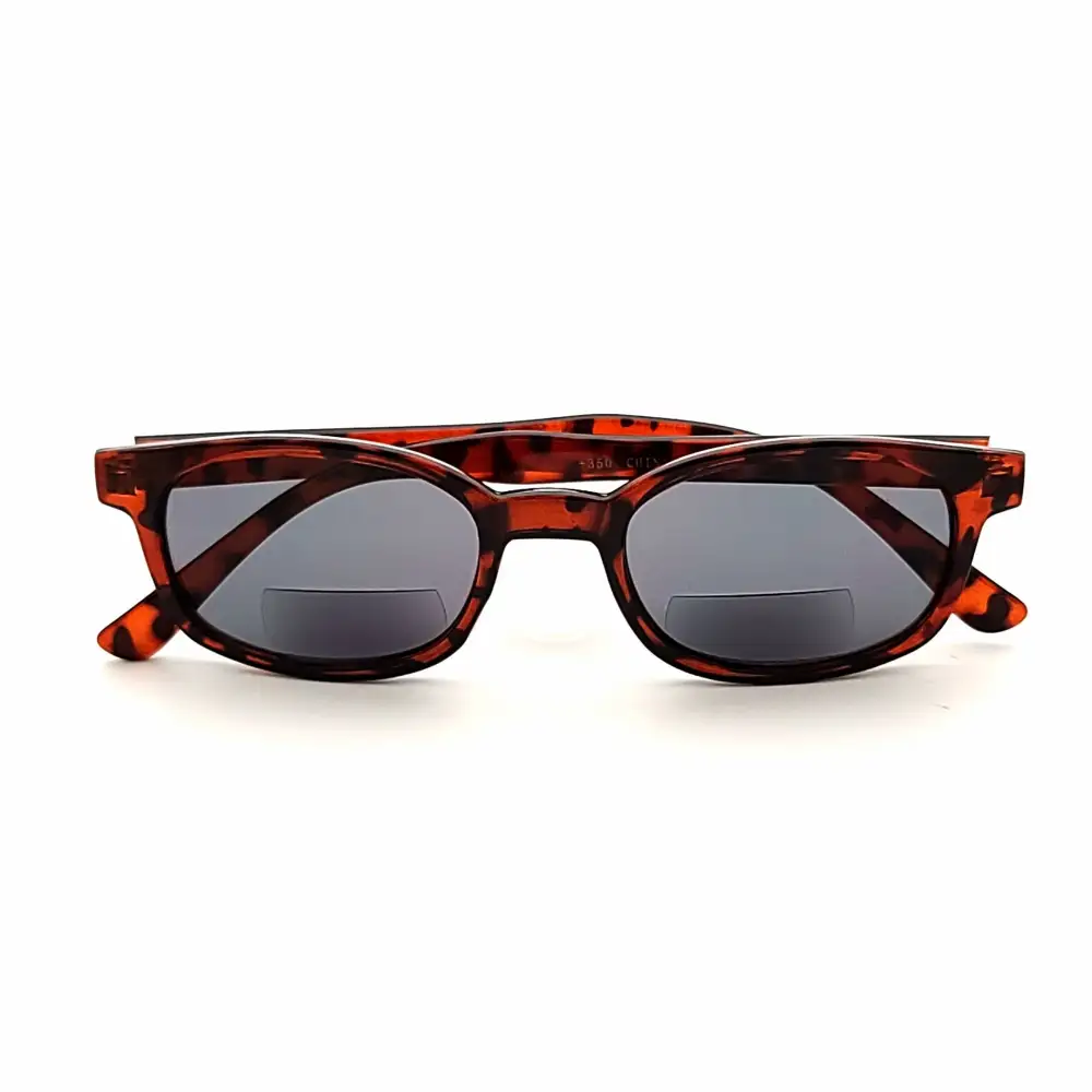 Oval Bifocal Reading Sunglasses