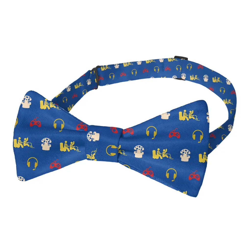 Gaming with Friends Pattern Bow Tie
