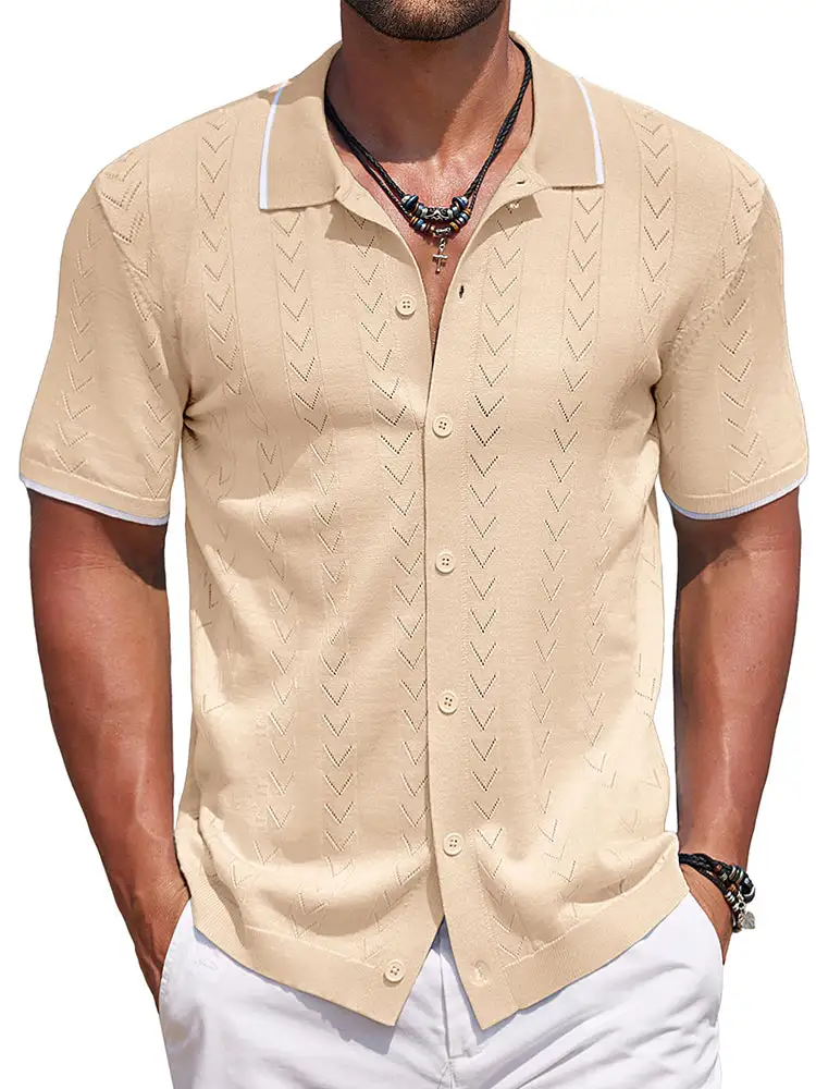 Textured Relaxed Cut Shirt