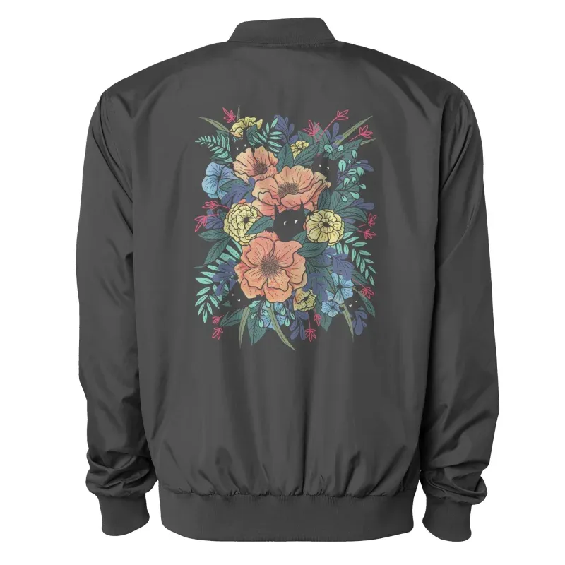 Floral Black Cat Jacket