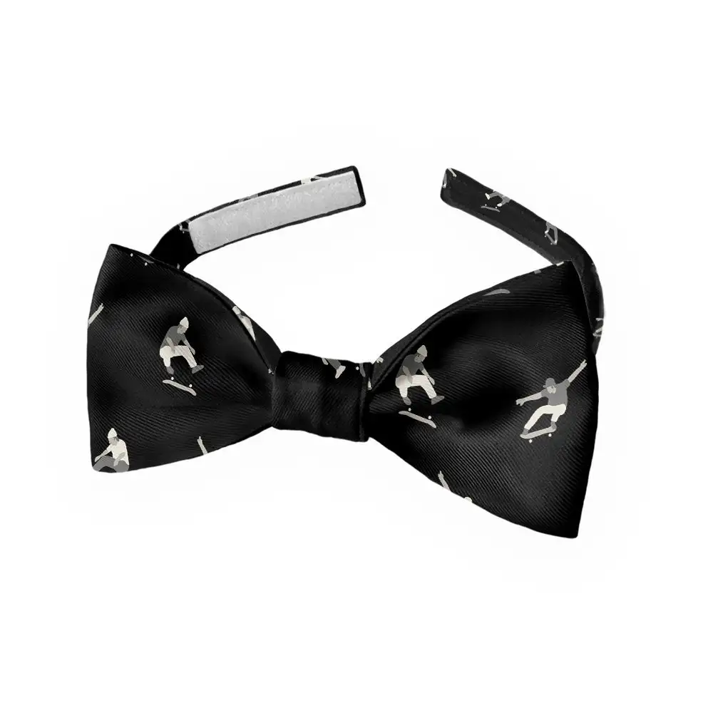 Skateboarding Theme Bow Tie