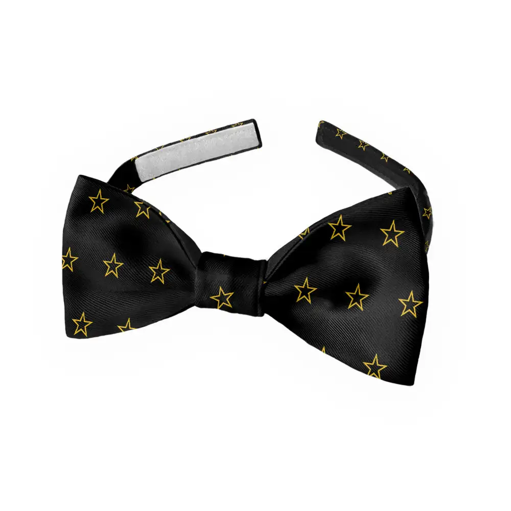 All Stars Pattern Bow Tie