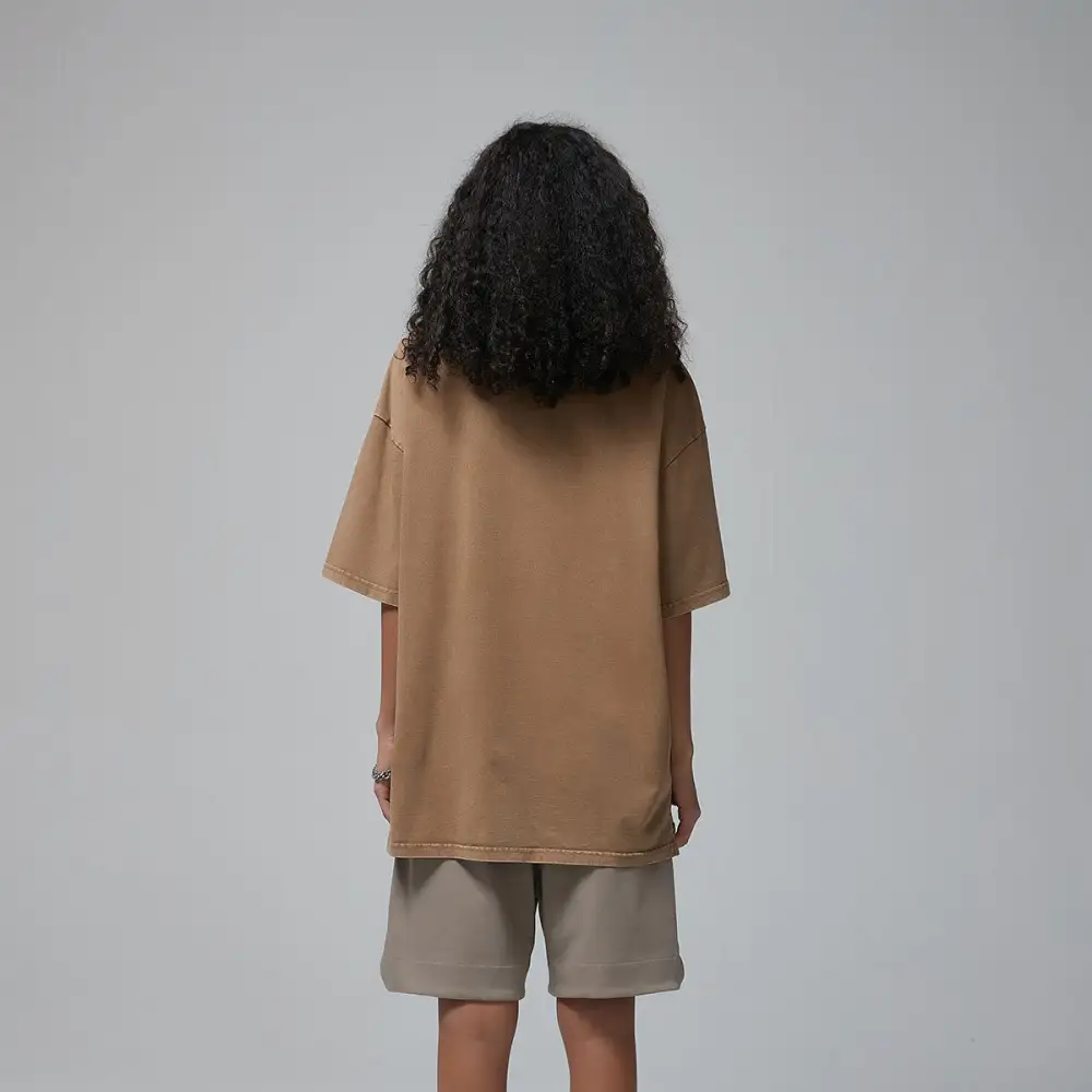 Stone Washed Women's Polo Shirt