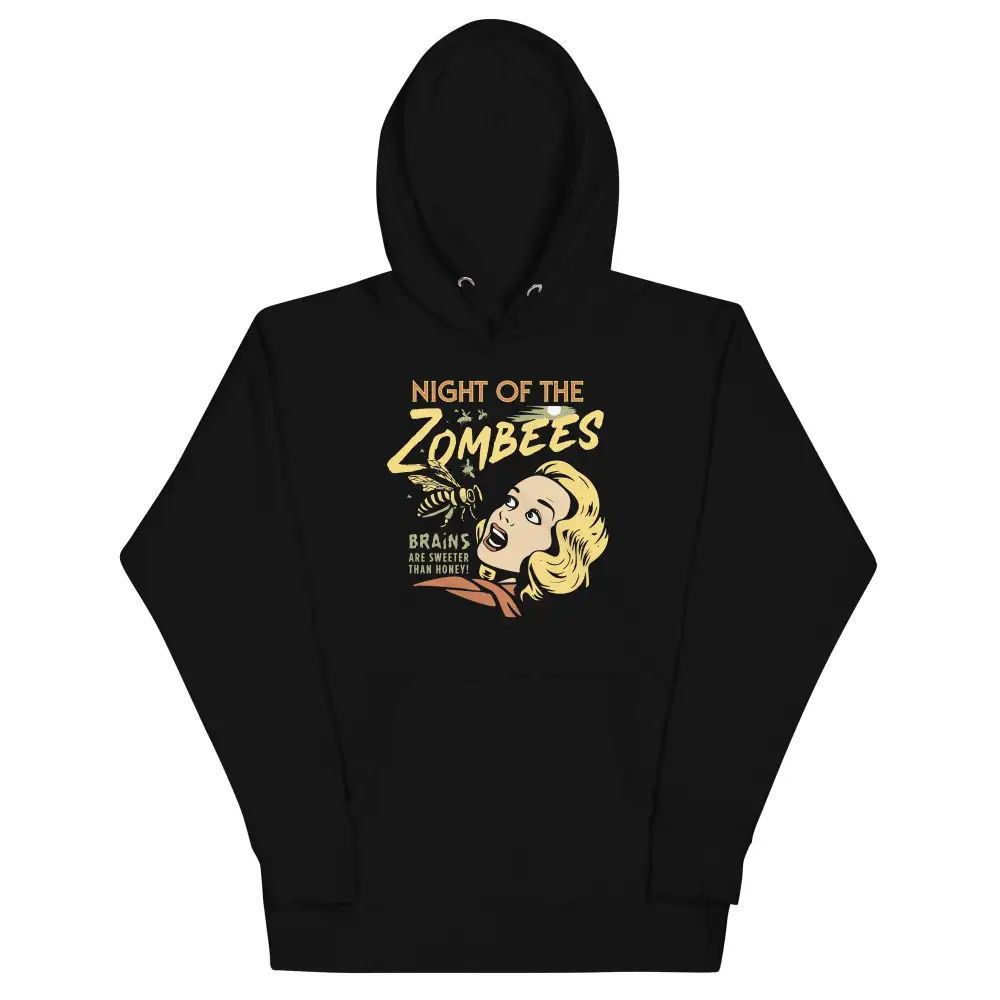Night Of The Zombees Unisex Comfort Hoodie