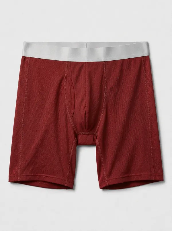 Men's Charcoal Grey Structured Pouch Athletic Cut Boxer Briefs