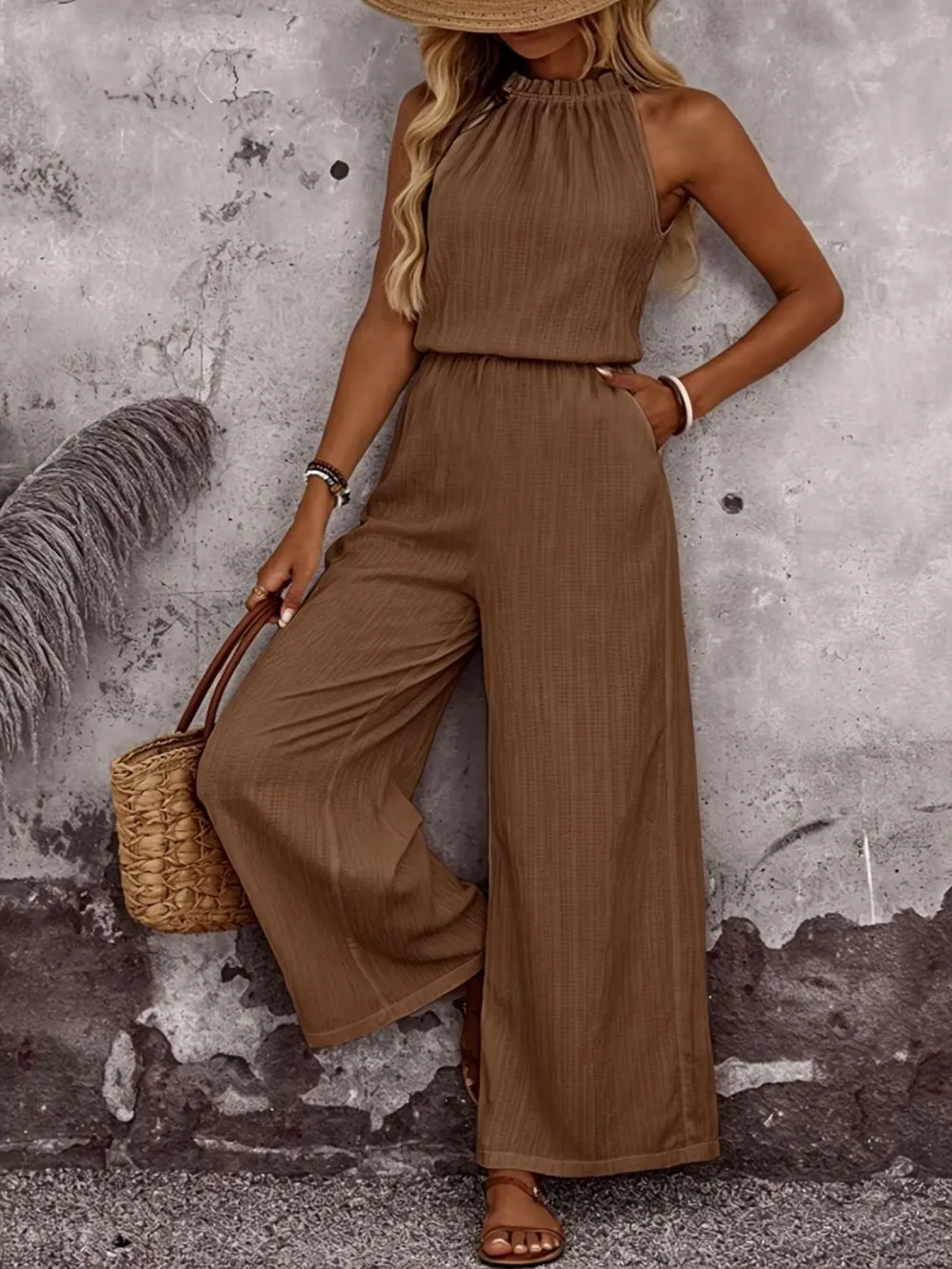 Sleeveless Women's Matching Set