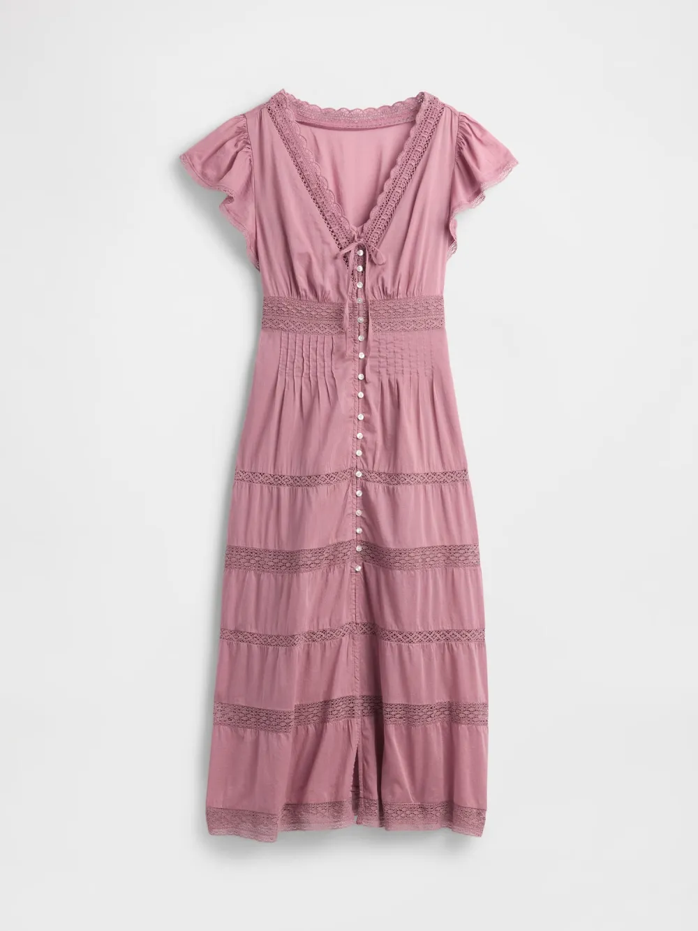 Breathable Button Up Dress