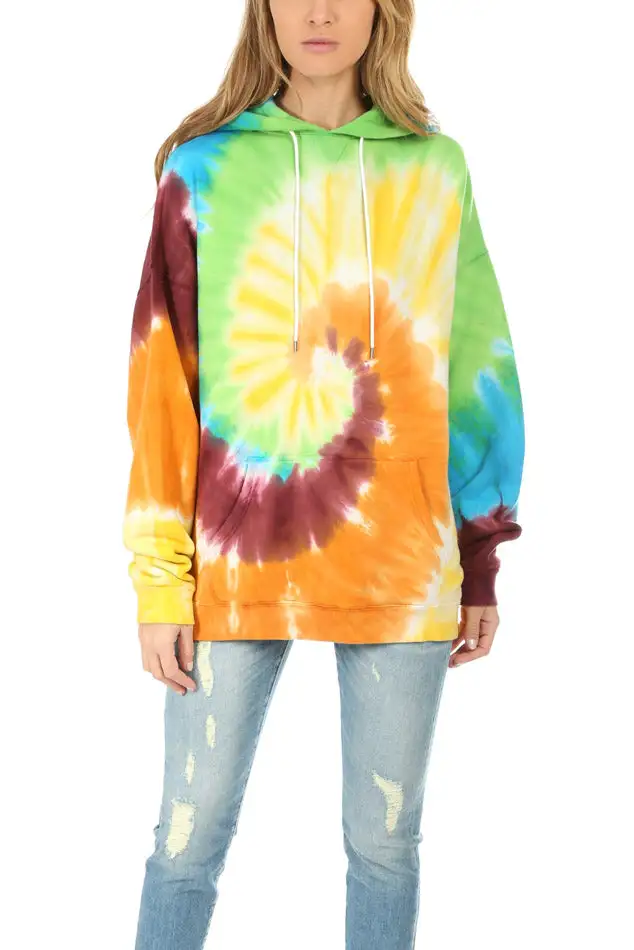 Cotton Tie-Dye Hoodie