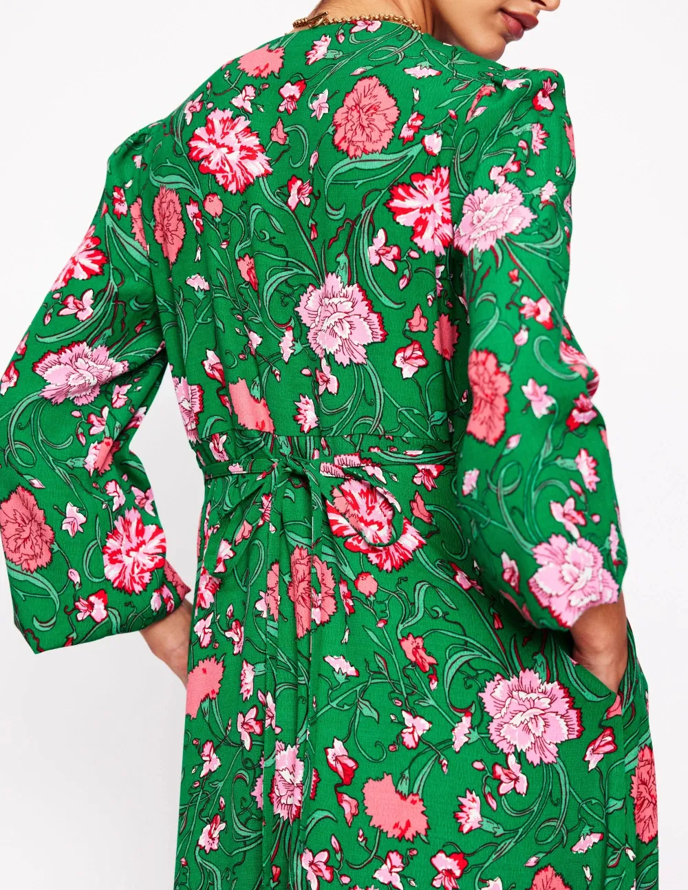 Cynthia Button Tea Dress