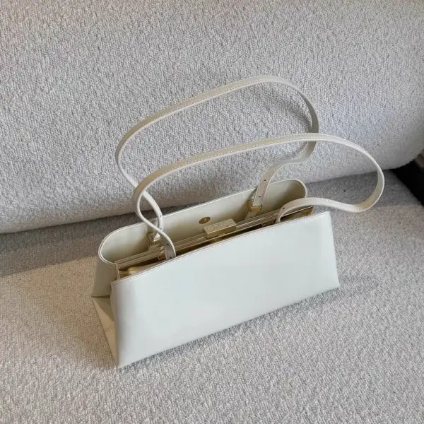 Textured Structured Saddle Bag