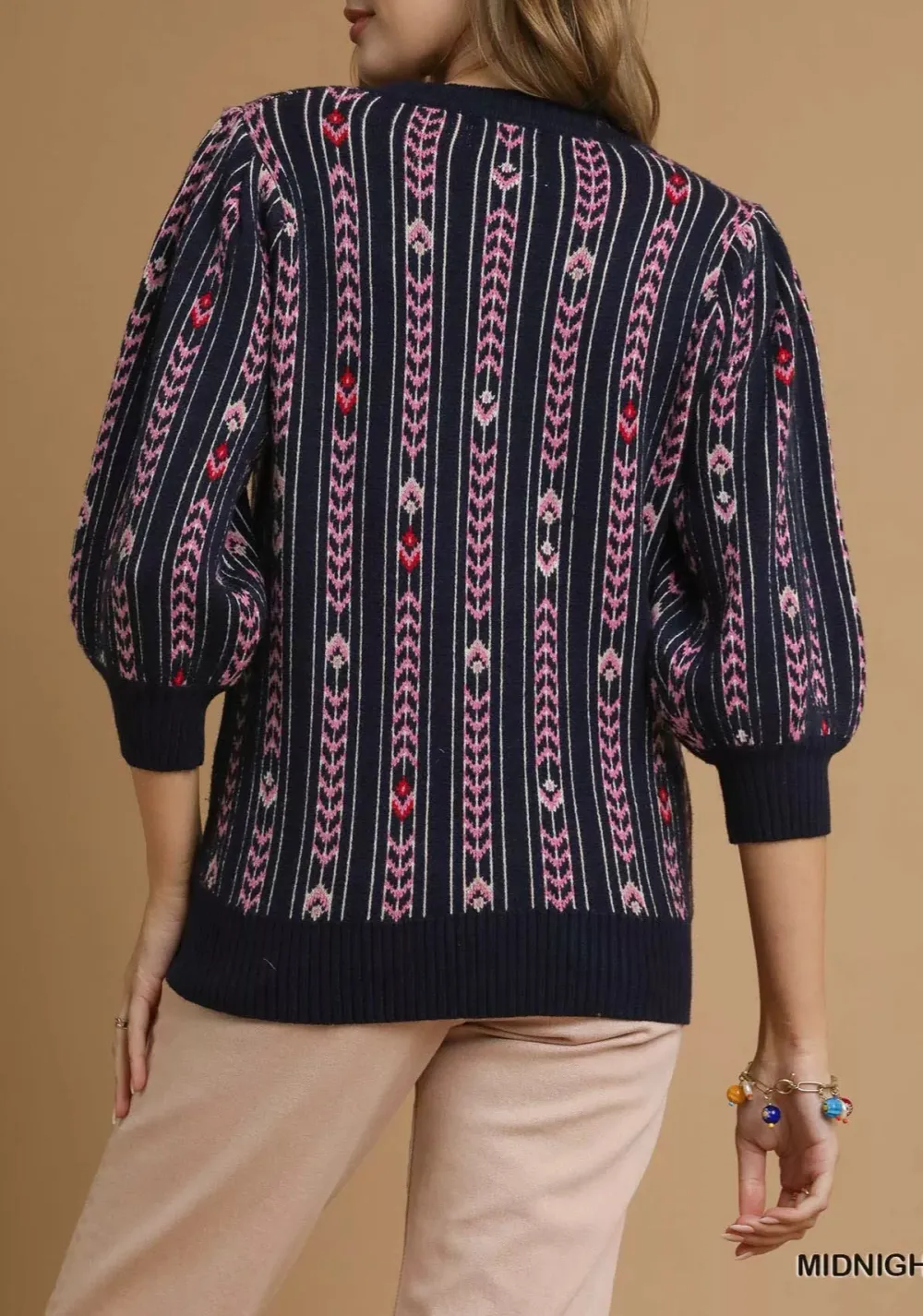 Puff Sleeve Everyday Sweater