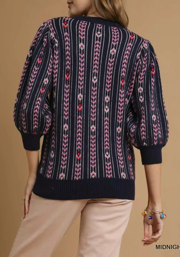 Puff Sleeve Everyday Sweater