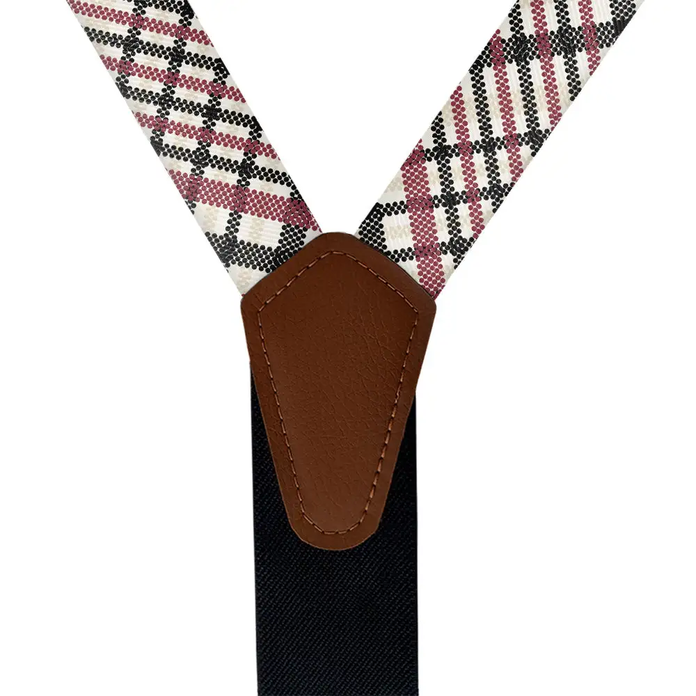 Potter Plaid Pattern Suspenders