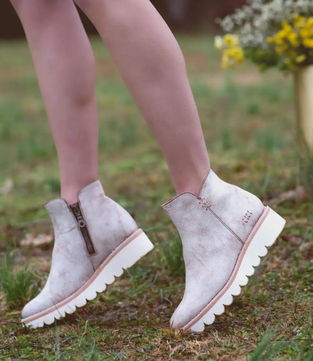 Platform Lightweight Ankle Boots