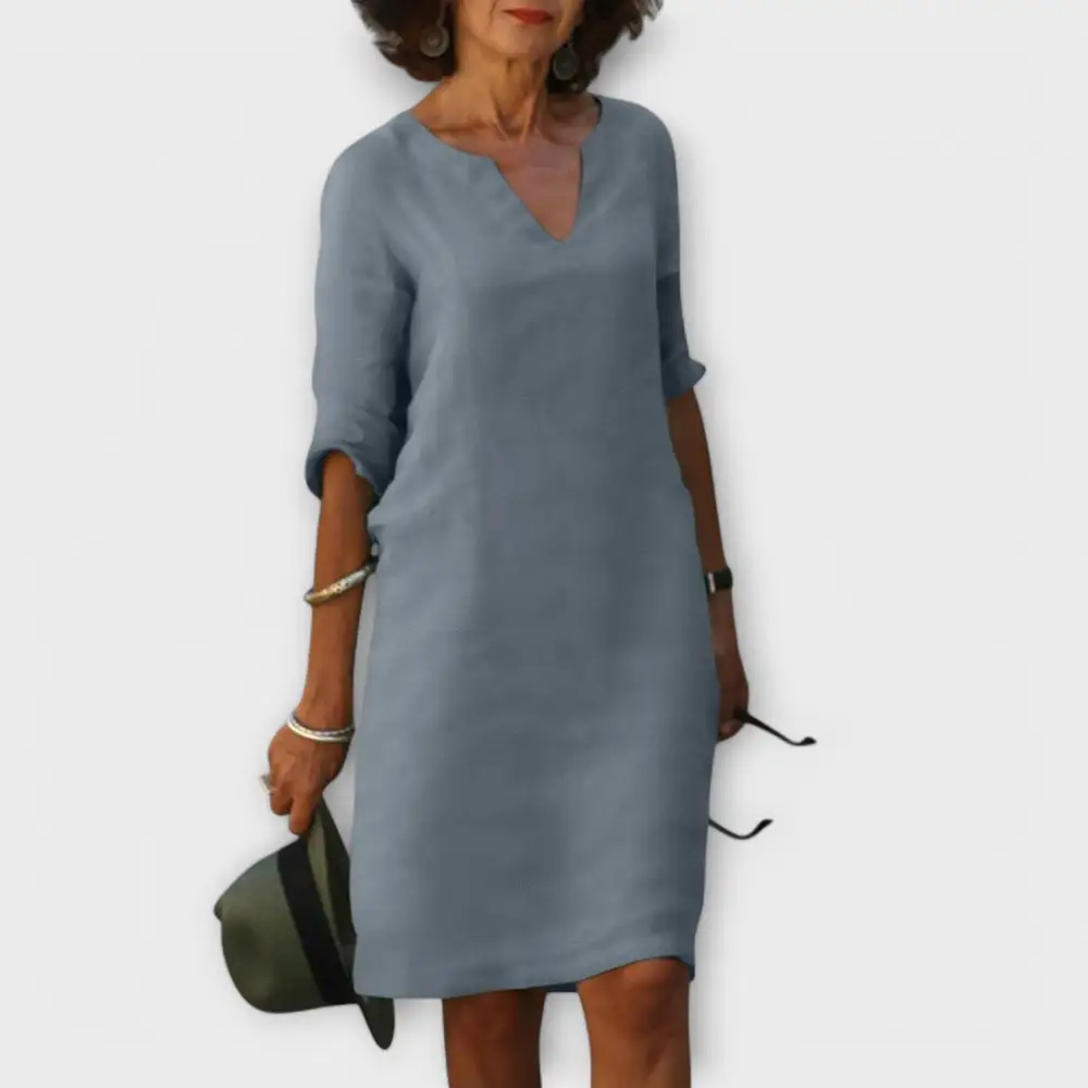 V-Neck Everyday Casual Dress