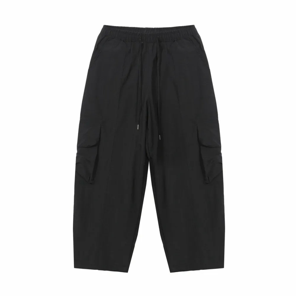 Modern Camo Relaxed Solid Cargo Pants