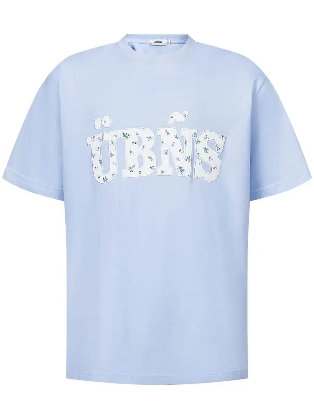 Letter Graphic Oversized Crew Neck Tee