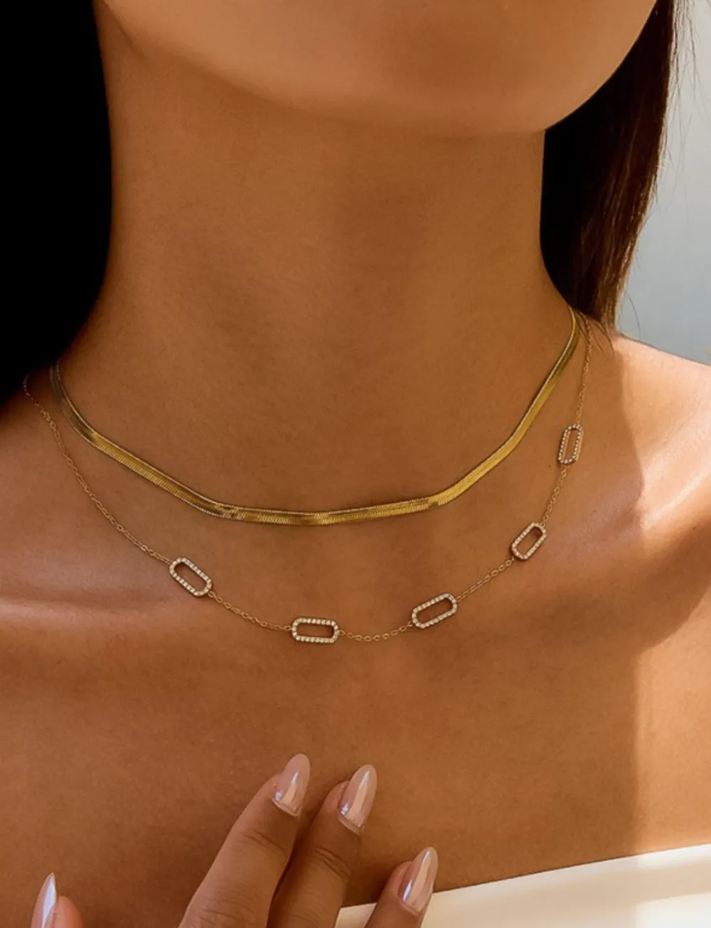 Delicate Geometric Necklace