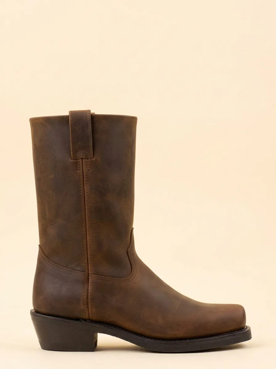 Men's Clean-Line Square-Toe Western Boots