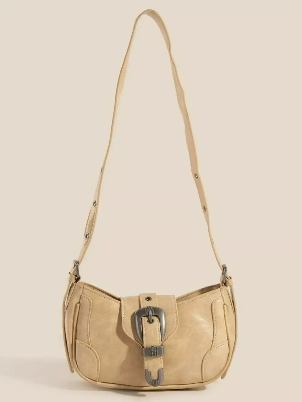 Buckle Western Shoulder Bag