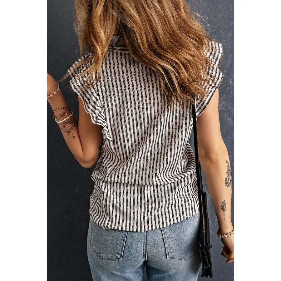 Flutter Sleeve Tank