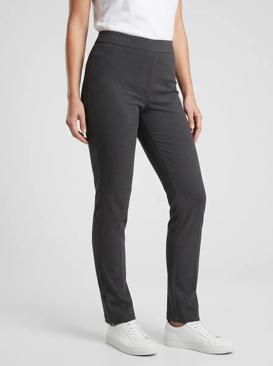 Modern High-Stretch Casual Mid-Rise Stretch Pants