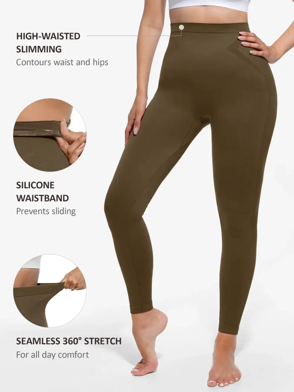 High Waist Supportive Shaping Leggings