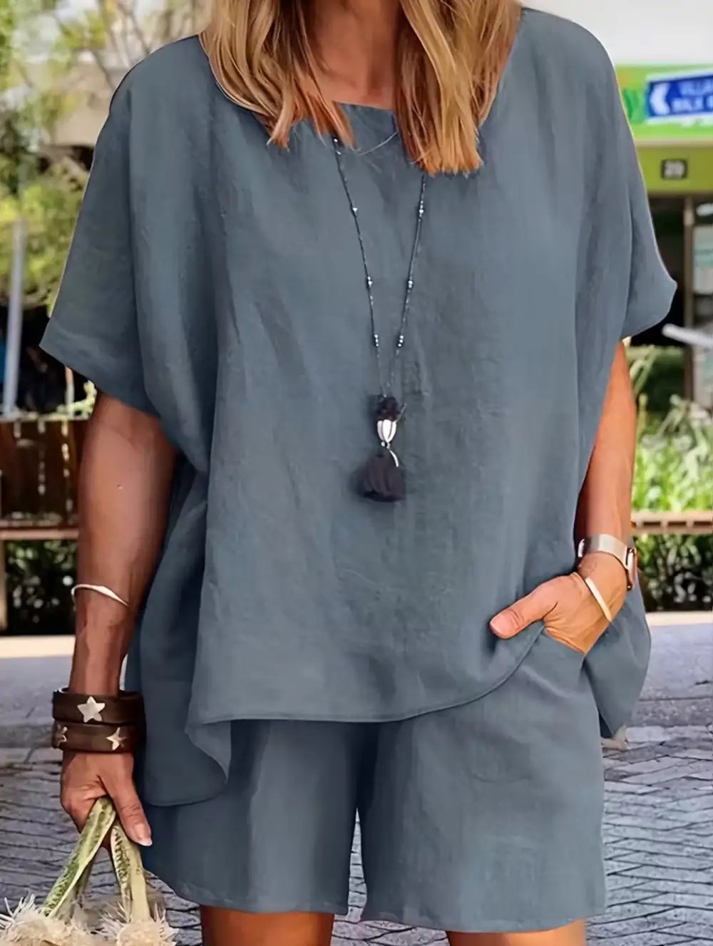 Short Sleeve Top Set