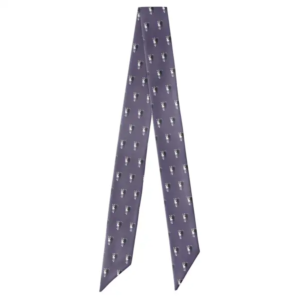 Husky Motif Hair Scarf