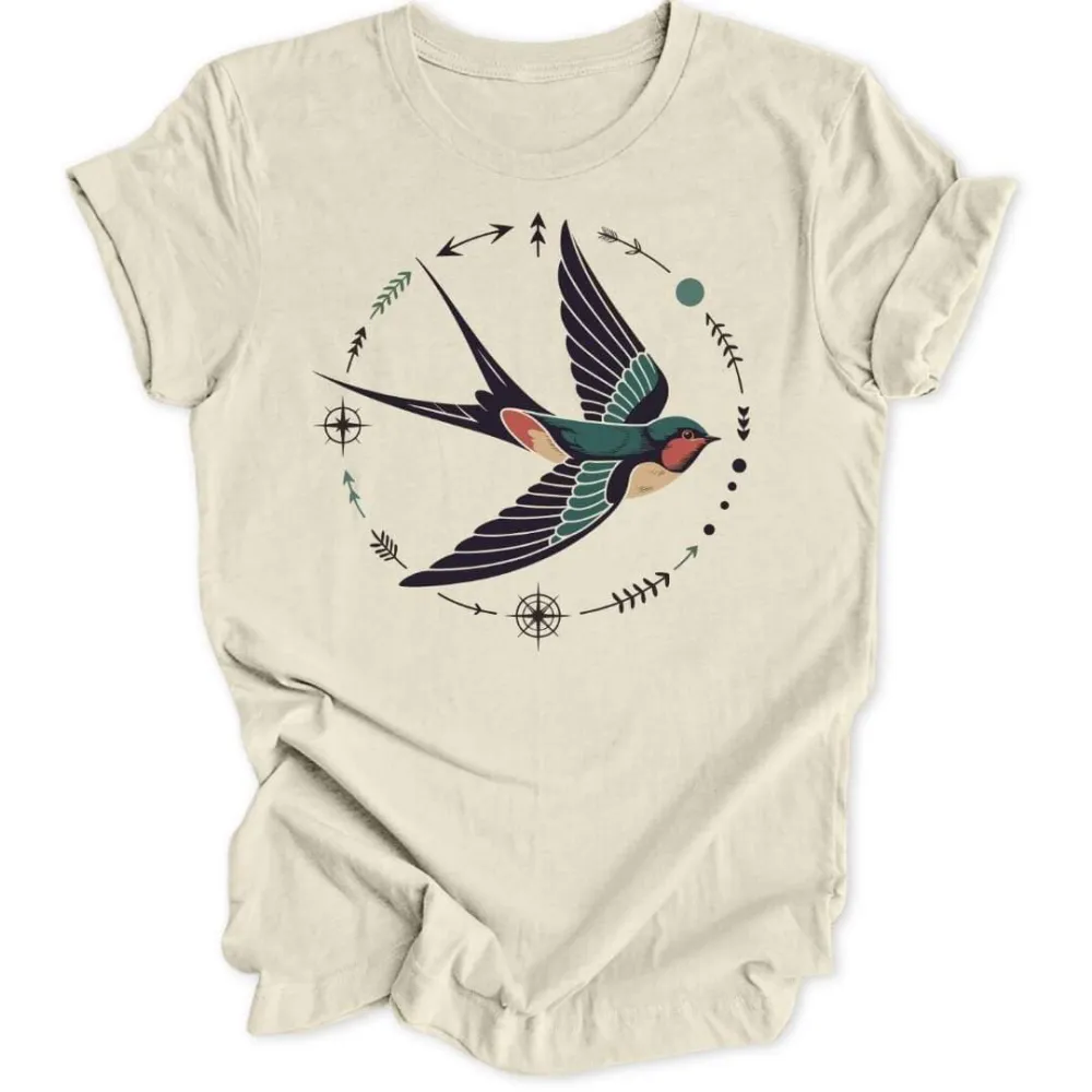 Boho Swallow Unisex T-Shirt