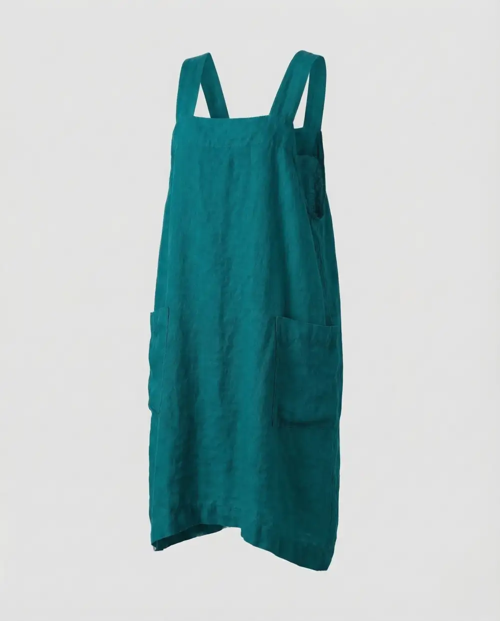 Women's A-Line Square-Neck Belted Boho Dress