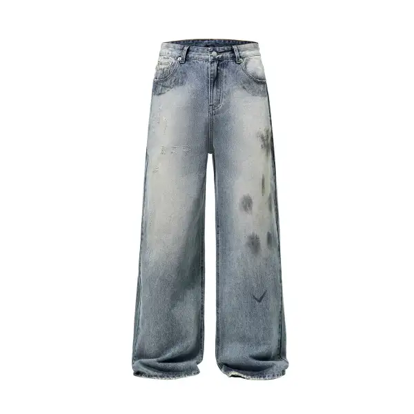 Modern Baggy Ripped Denim Jeans