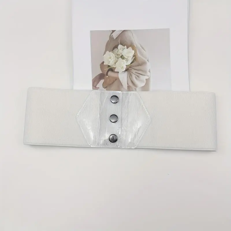 Women's Statement Buckle Adjustable Waist Belt
