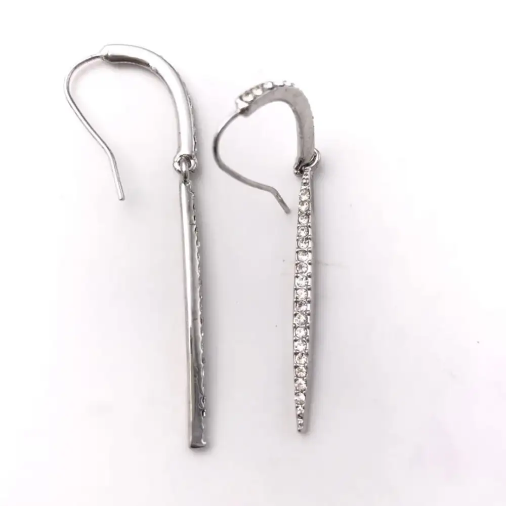 Crystal Accent Drop Earrings