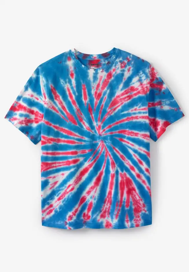 Lightweight Tie-Dye Crewneck Tee