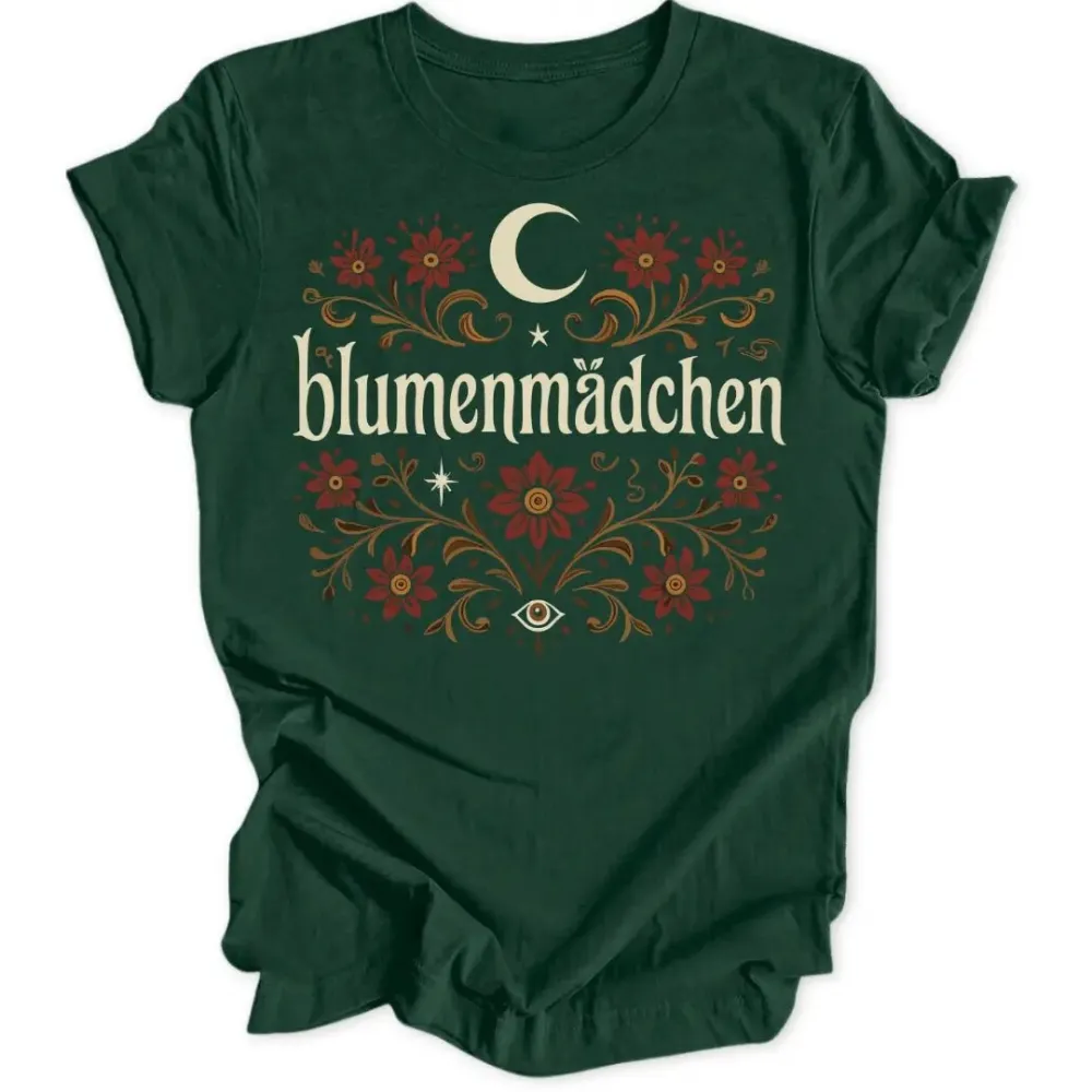 Flower Girl Moon Unisex T-Shirt