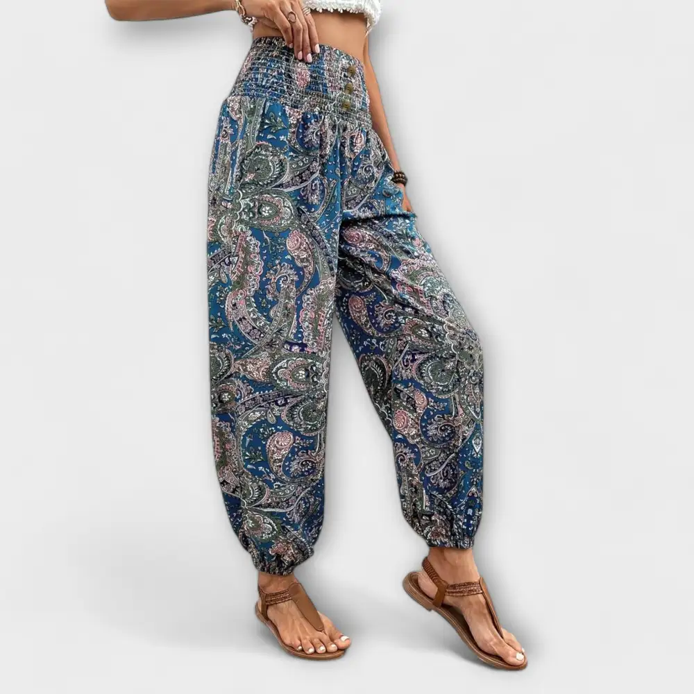 Ethnic Print Everyday Trousers