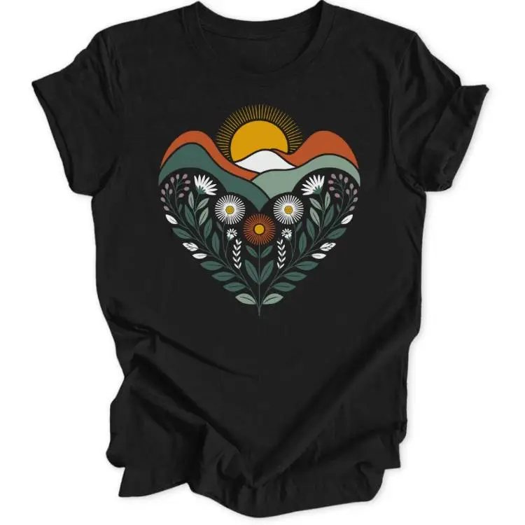 Heart Leaf Unisex T-Shirt