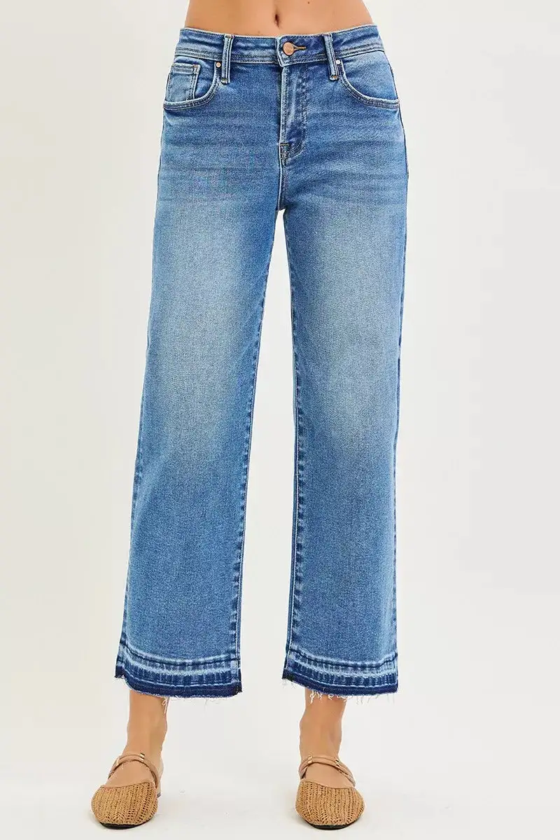 Slouchy Cropped Boyfriend Jeans