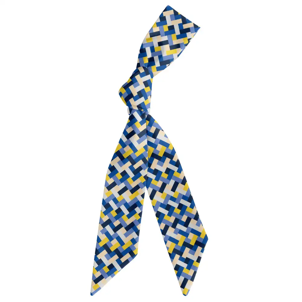 Bask Pattern Hair Scarf