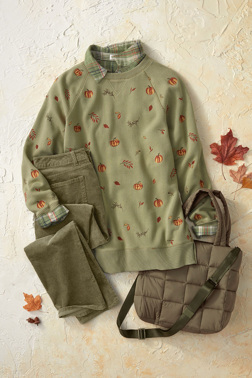 Patch O’ Pumpkins Sweatshirt