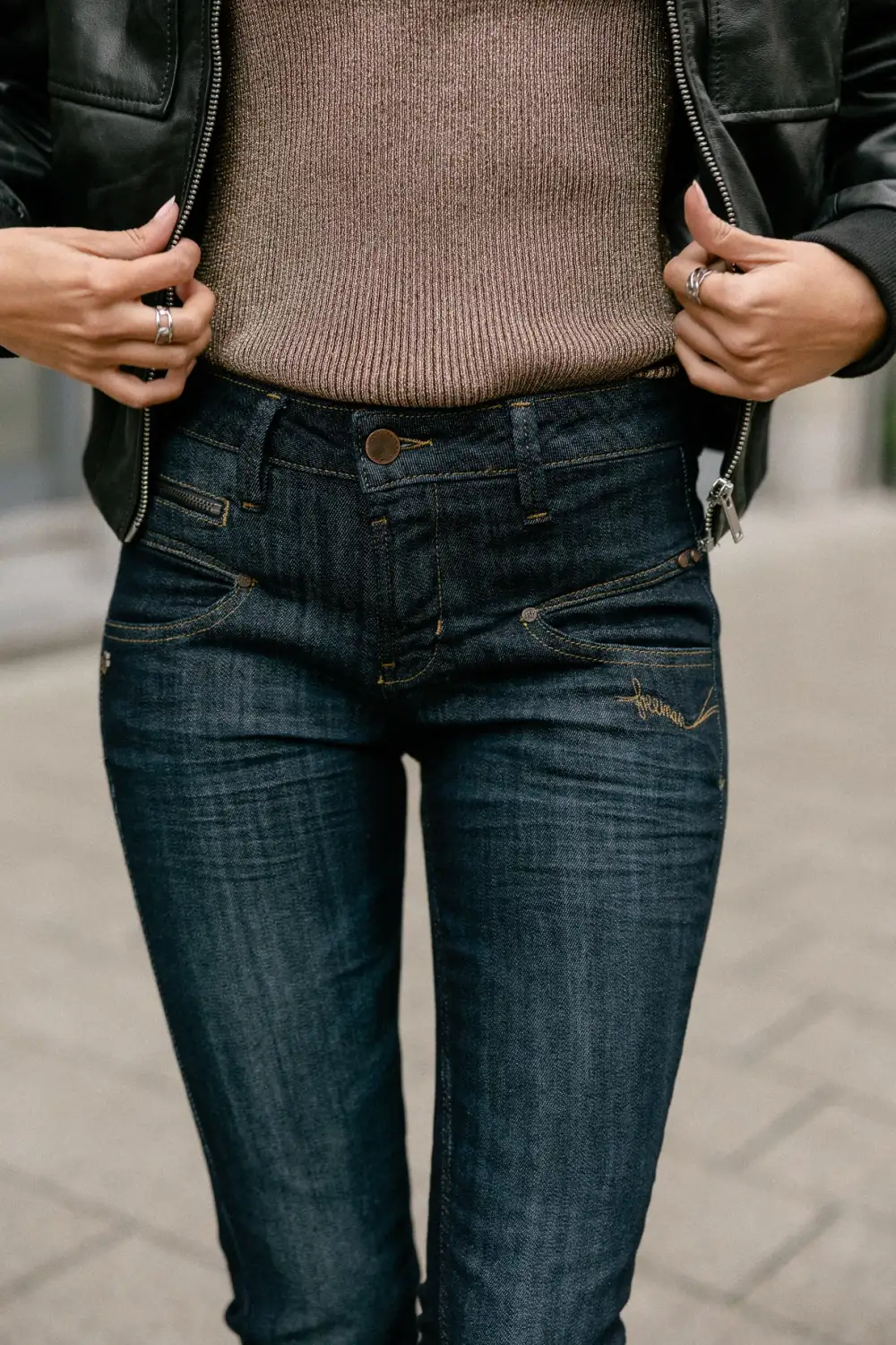 Women's High Waist Denim Jeans