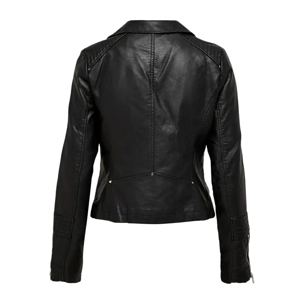 Biker Faux-Leather Women's Jacket
