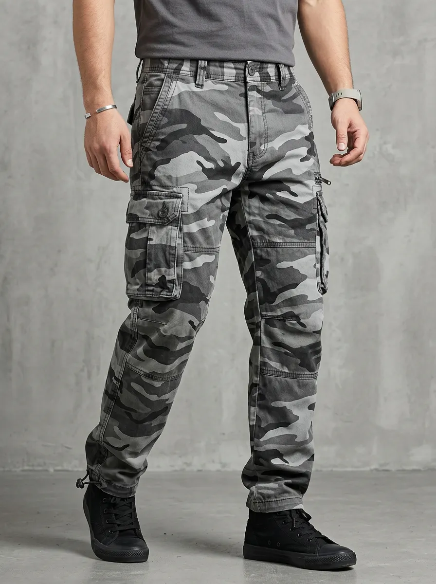 Adventure Camouflage Tactical Camouflage Cargo Pants